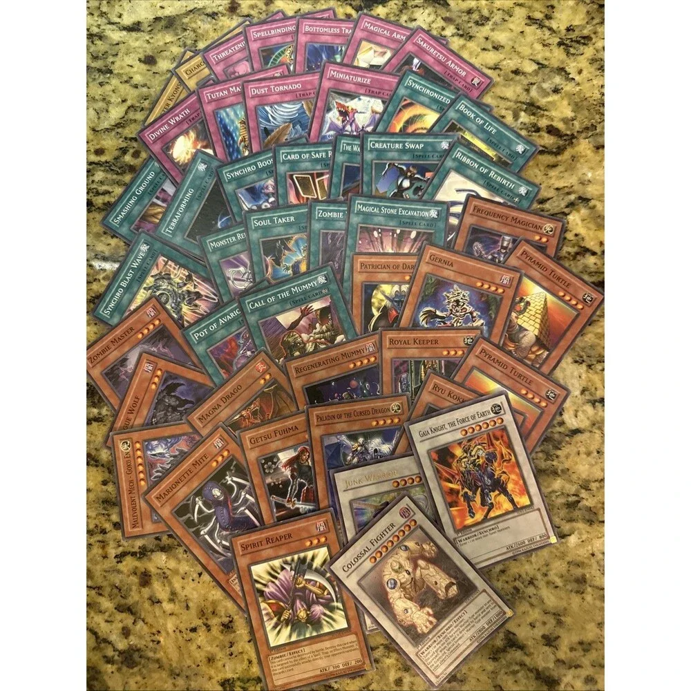 Yu-Gi-Oh Vintage Cards Lot Large Variety 46 pcs